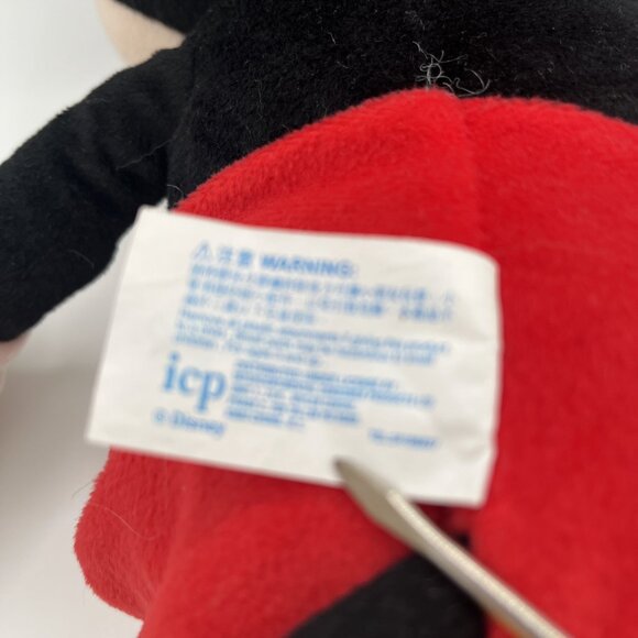 Disney Christmas Mickey Mouse Santa Plush with Lollipop – HTF Hong Kong 16" - Picture 8 of 11